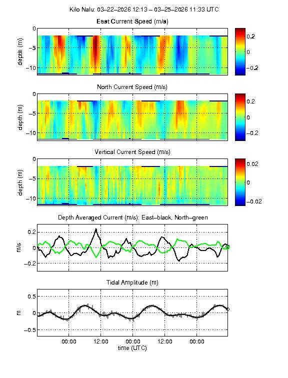 Mean Currents/Tidal Height